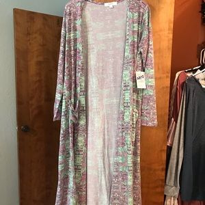 Purple & Mint Sarah; lu la roe ;; NWT
